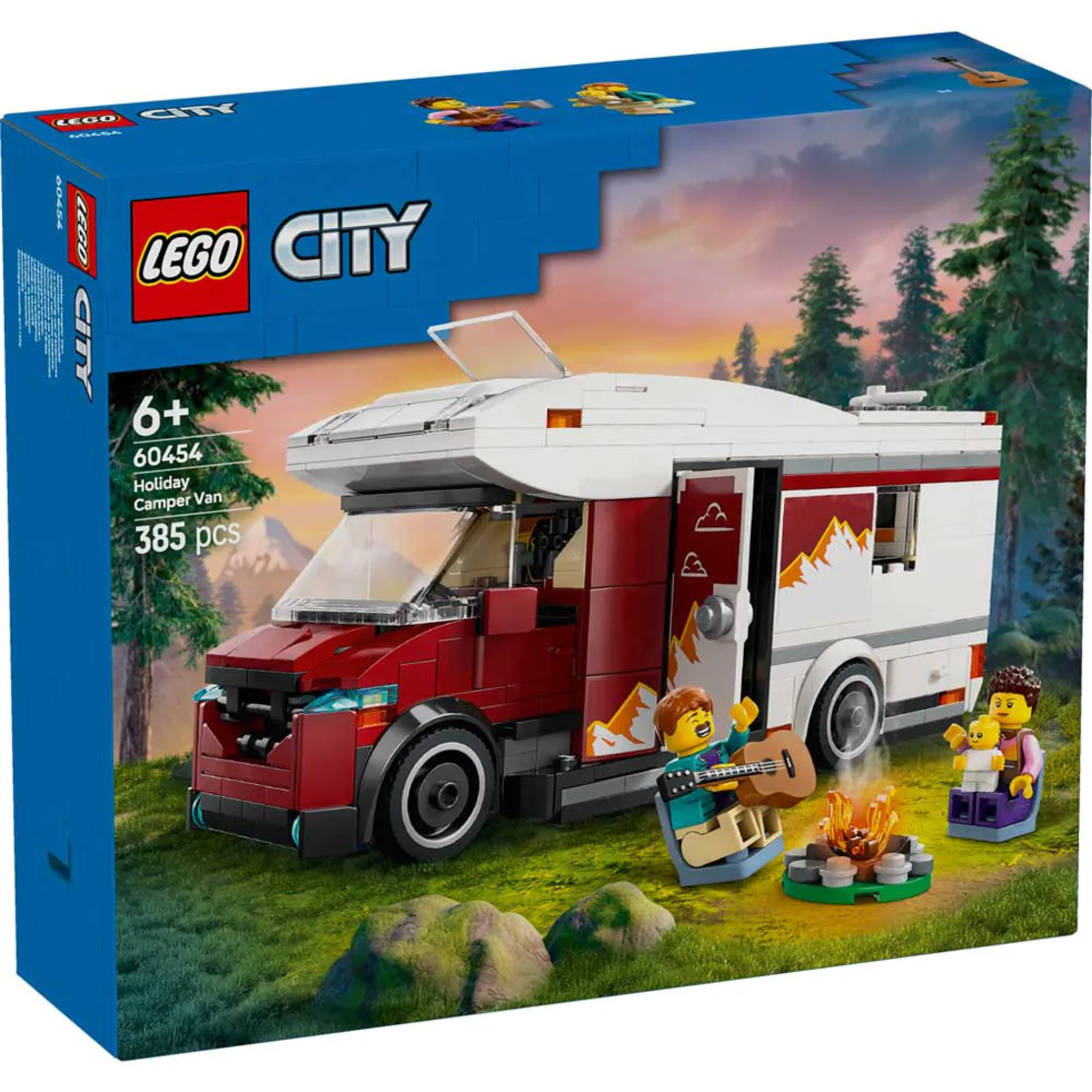 LEGO® City Кемпер за ваканционно приключение 60454