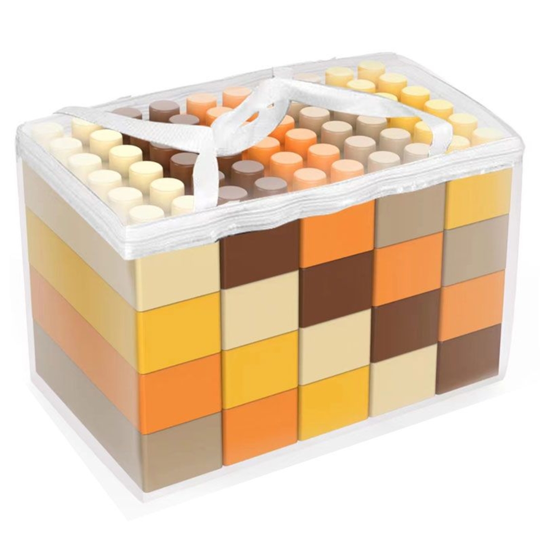 Raya Toys Конструктор с едри части в кутия, 20 части