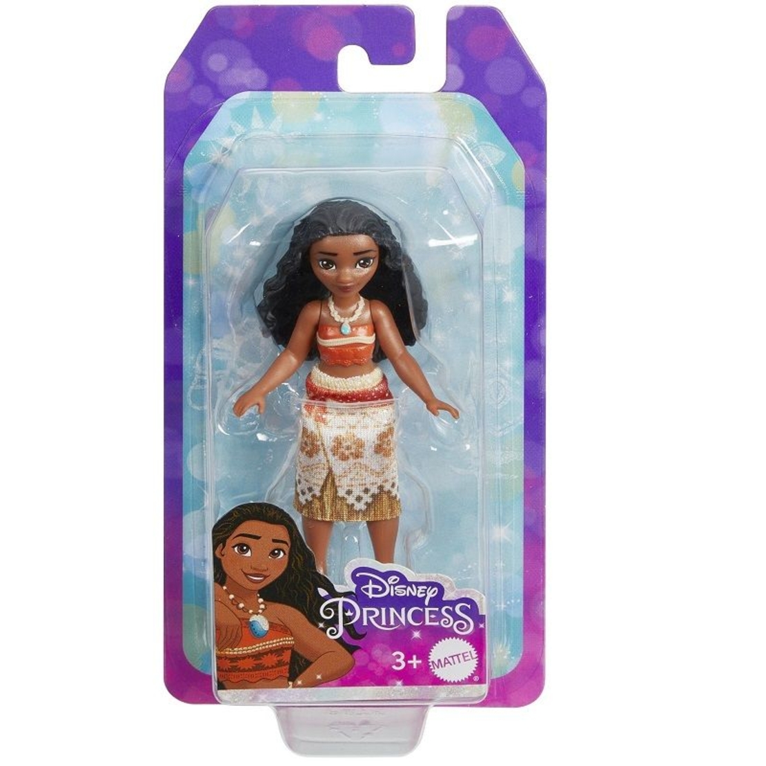Мини кукла Mattel Disney Princess Moana, 8 см.