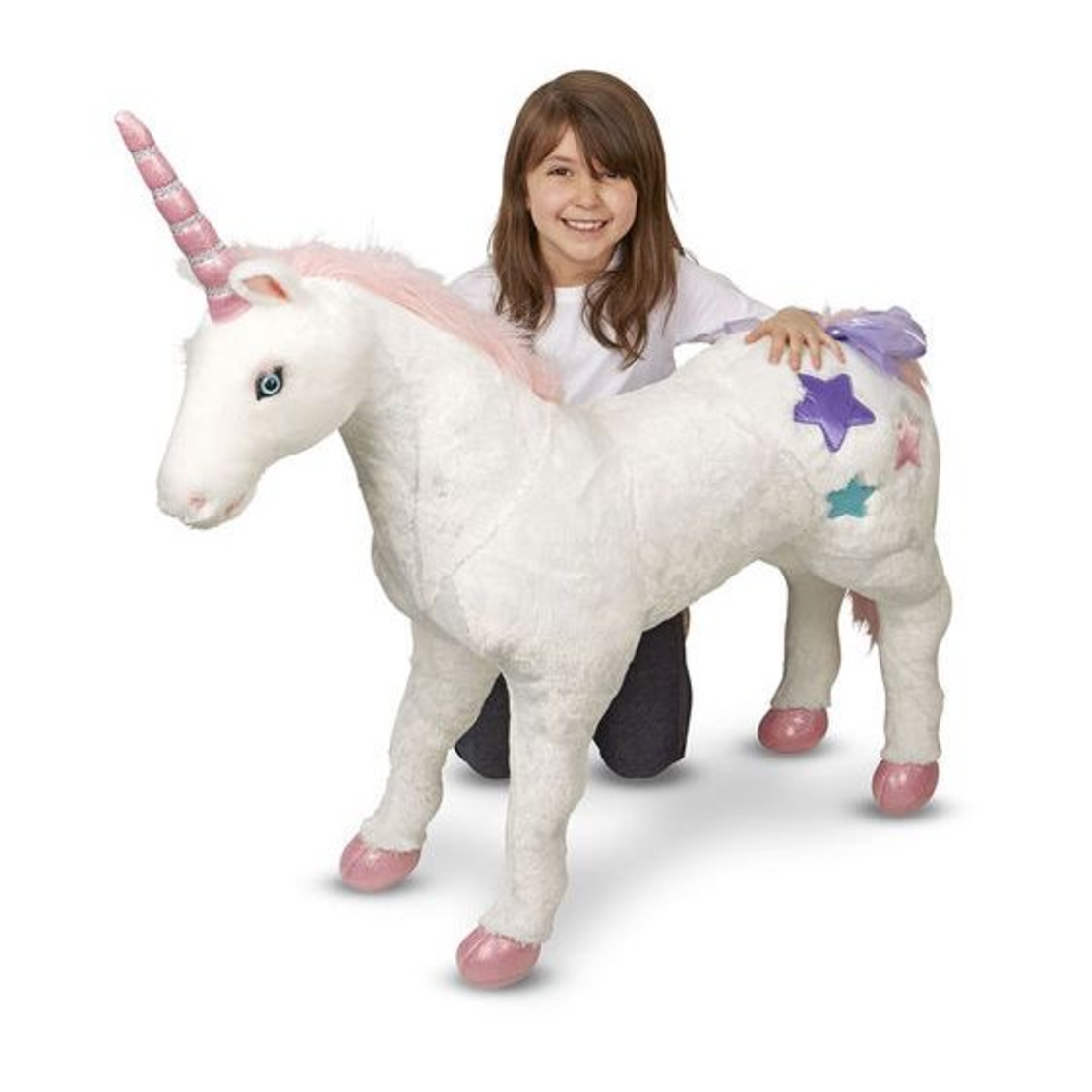 Плюшен еднорог Melissa and Doug 18801
