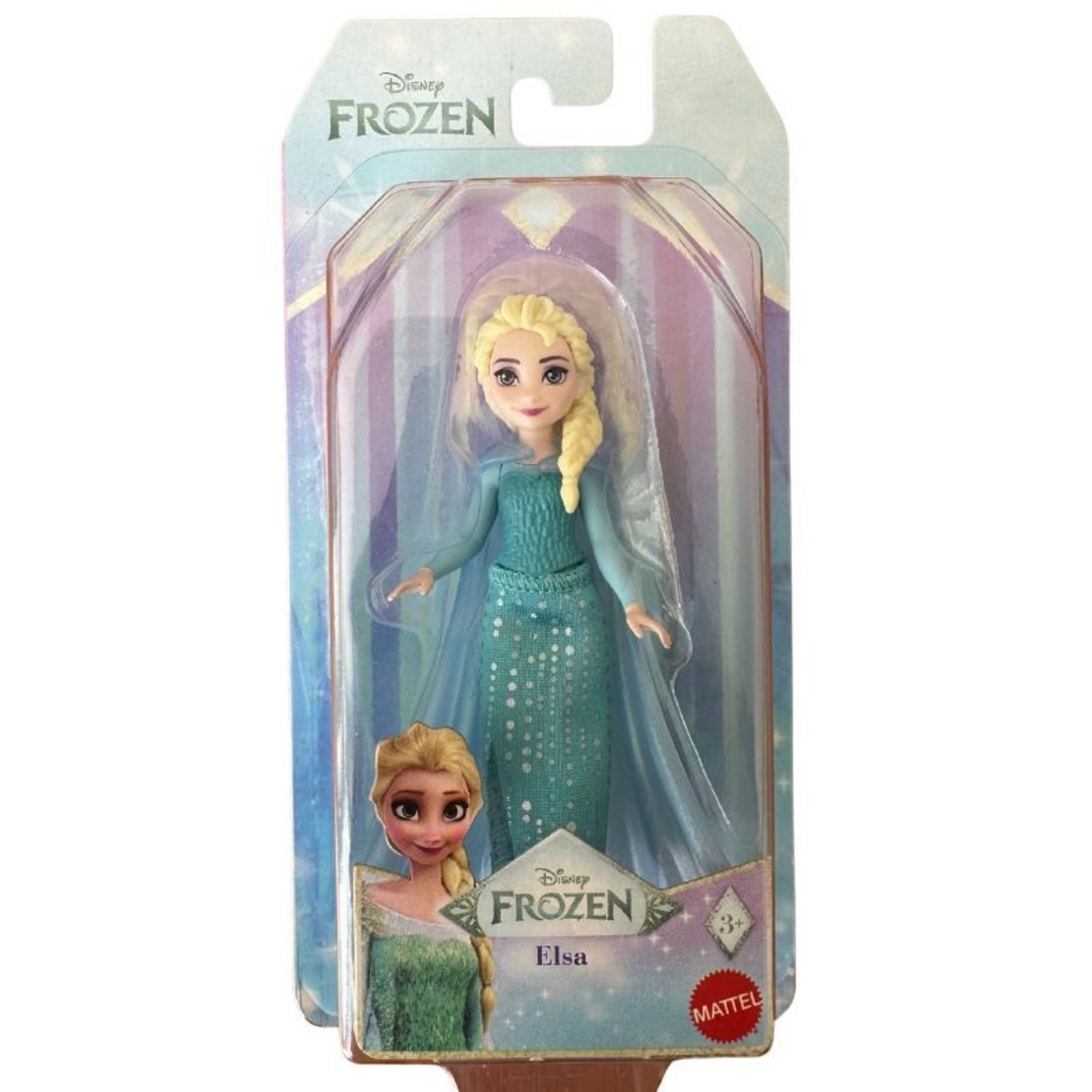 Мини кукла Mattel Disney Frozen II Elsa, 9 см.