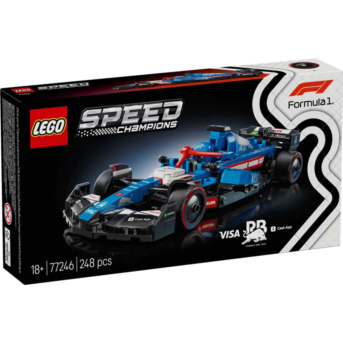 LEGO® Speed Champions F1® Болид Visa Cash App RB VCARB 01 77246