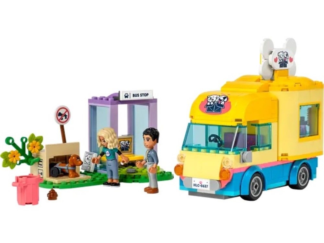 LEGO® Friends Mикробус за спасяване на кучета 41741