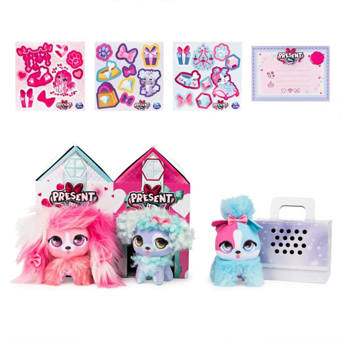 Плюшени играчки изненада Spin Master Present Pets Minis Fluffy BFFs 3 бр.