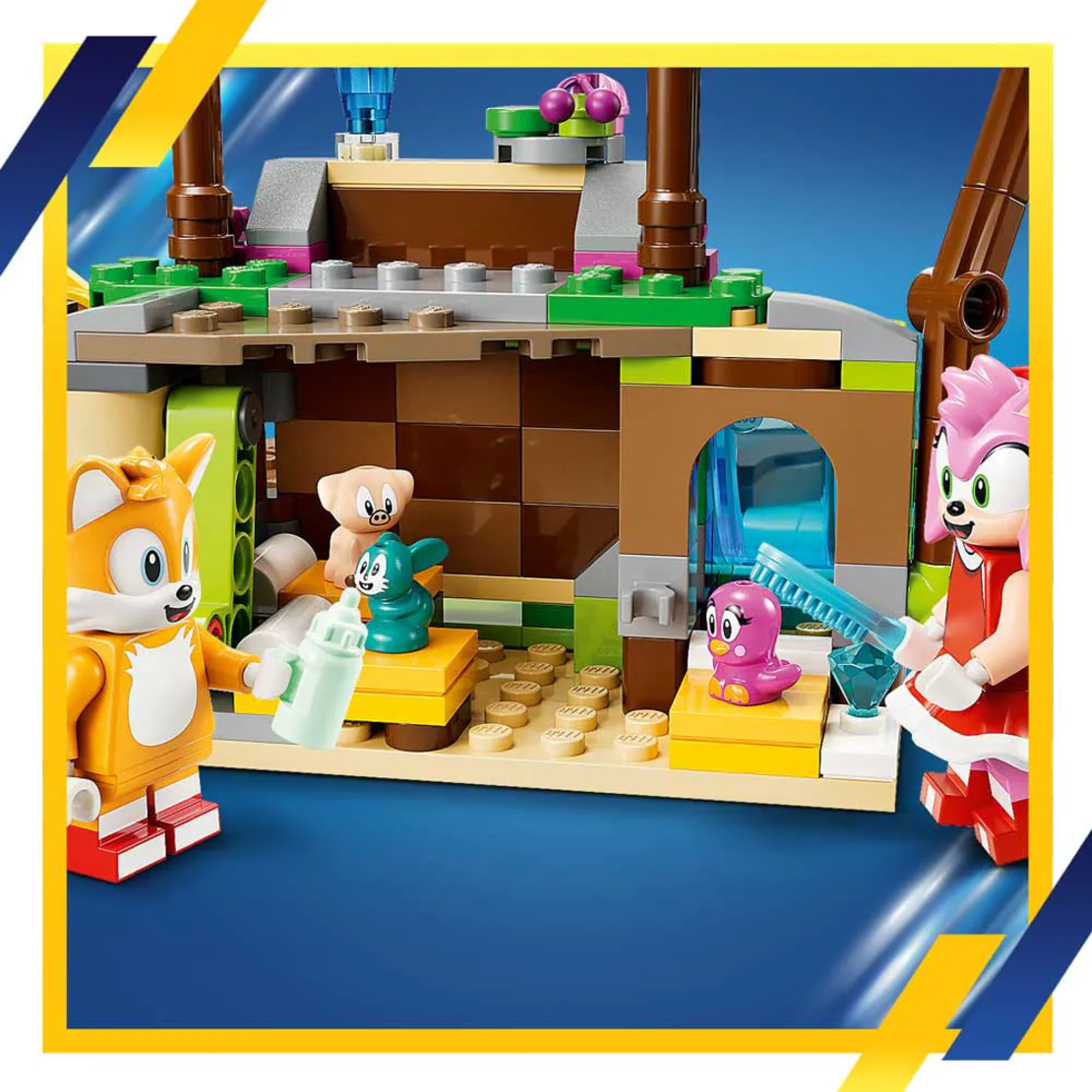LEGO® Sonic Островът за спасение на животни 76992