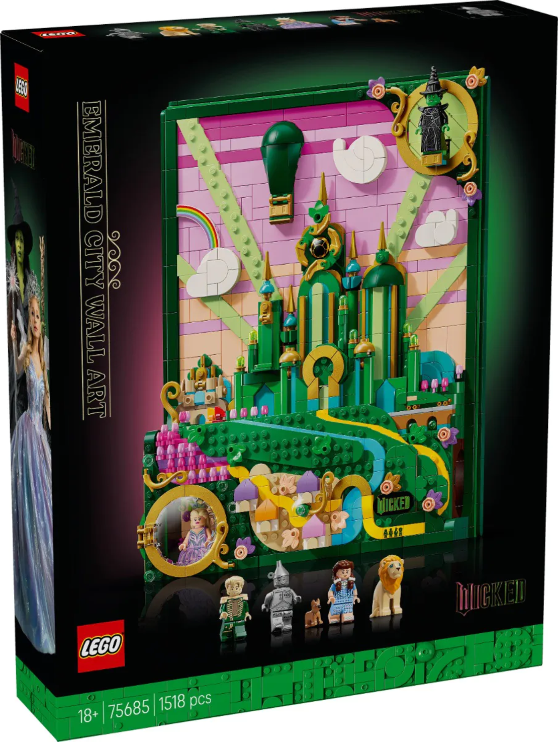 LEGO® Wicked Стенно произведение с Изумрудения град 75685