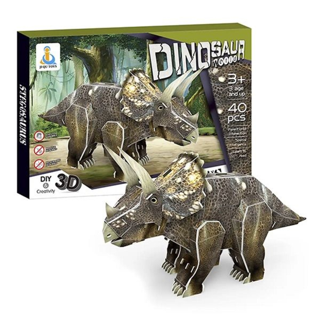 3Д пъзел Raya Toys Динозавър