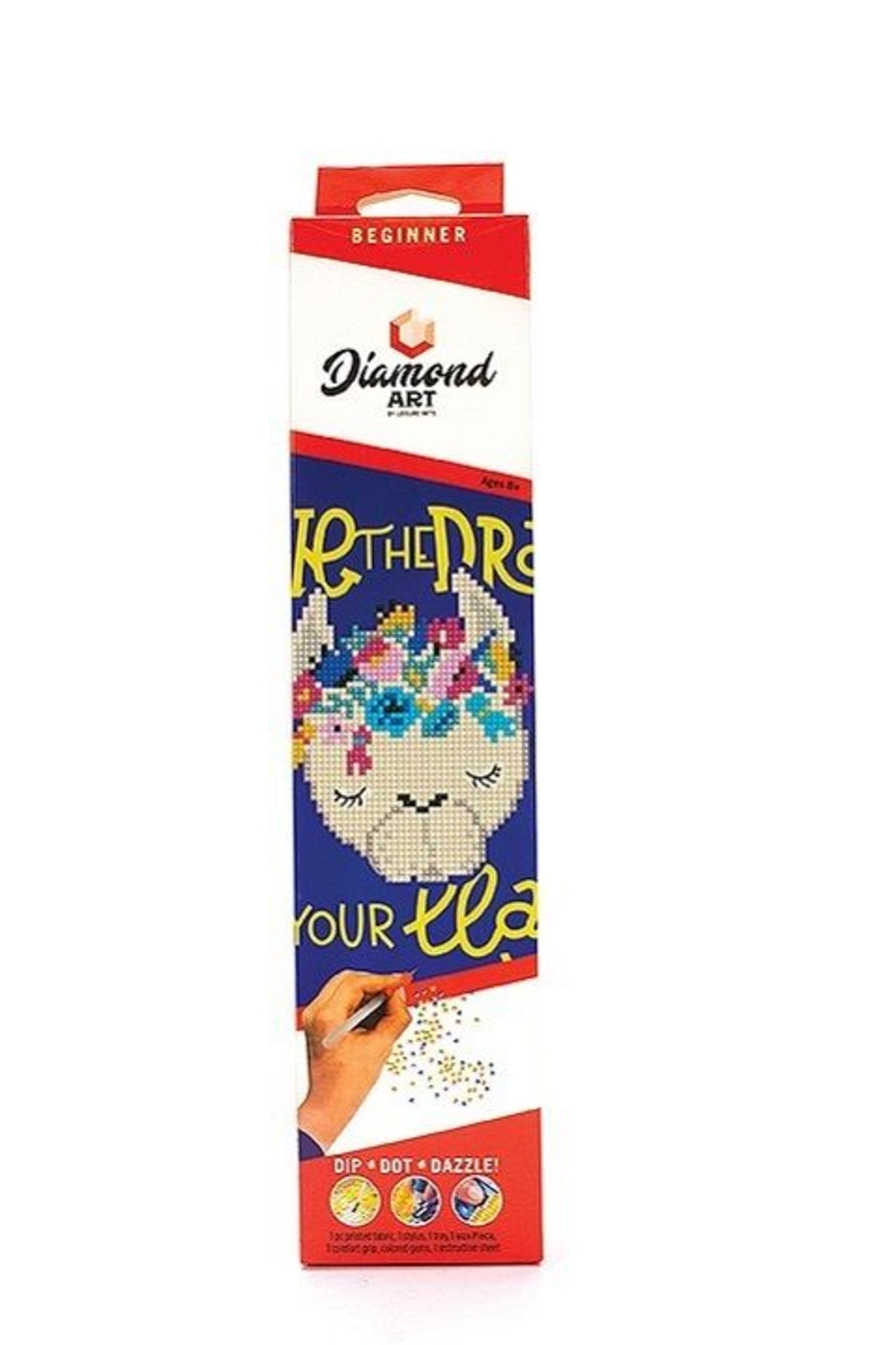 Диамантен гоблен - Картина с кристали LLAMA Diamond Dotz