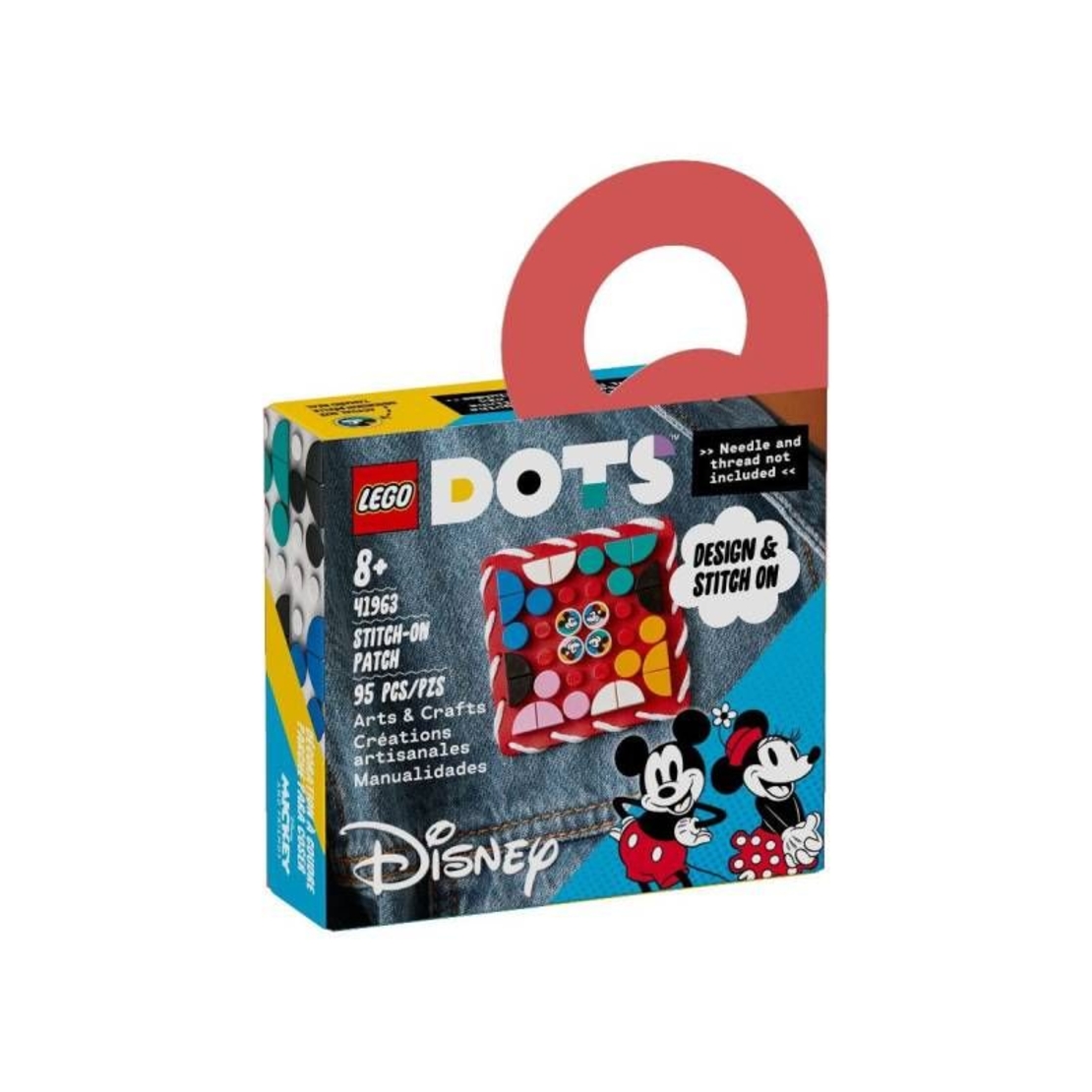 LEGO® DOTS Мики Маус и Мини Маус – кръпка 41963