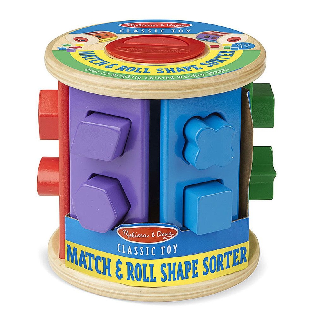 Дървен сортер ролка с форми Melissa and Doug 19041