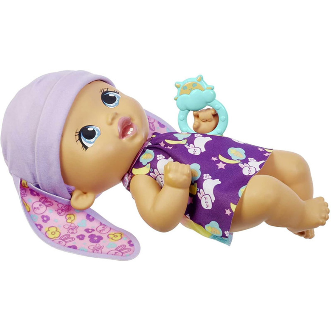 Кукла бебе Mattel My Garden Baby Brush & Smile Little Bunny Baby Зайче с 3 аксесоара, 30 см.