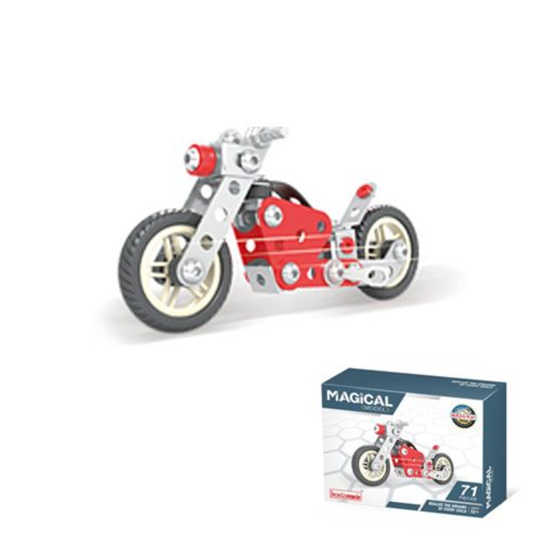 Метален конструктор Raya Toys Мотор
