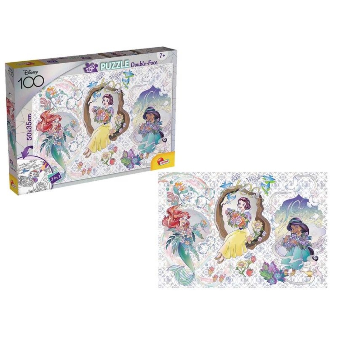 Детски пъзел Lisciani Disney 100, 250 части