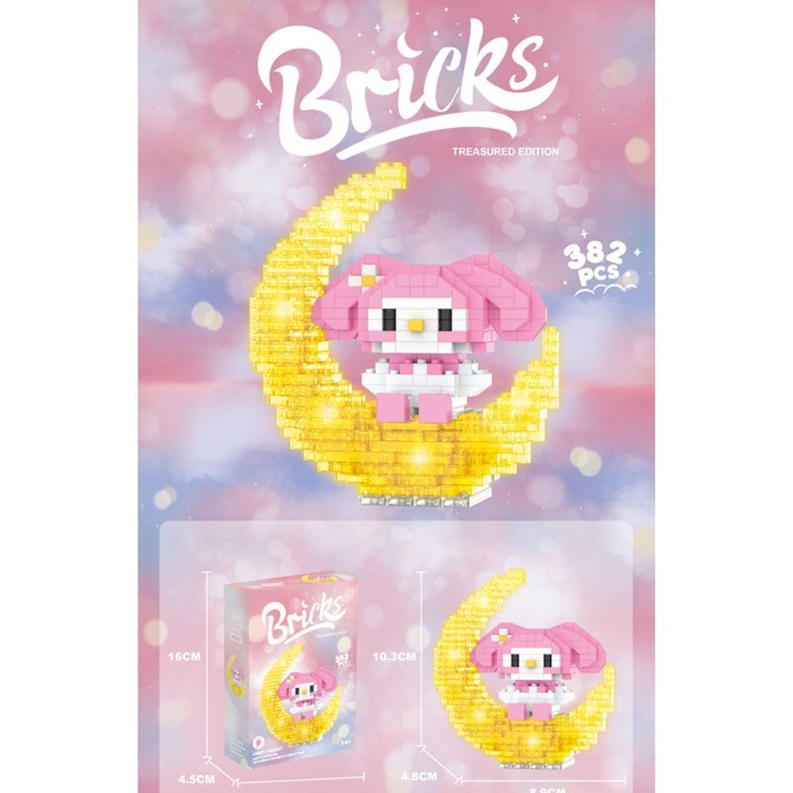 Raya Toys Конструктор Луна, 382 части