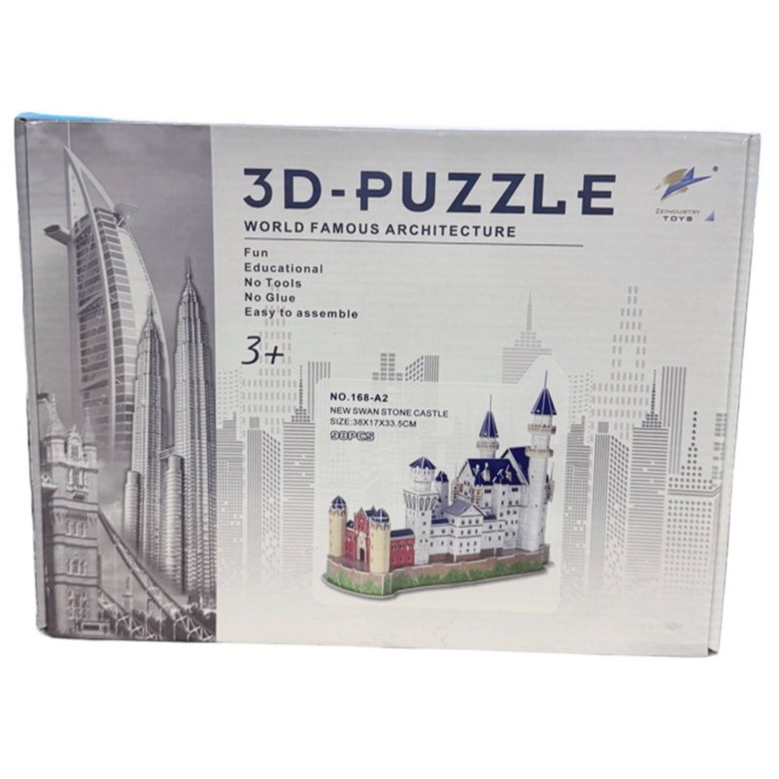 3Д пъзел Raya Toys Замък Нойшванщайн