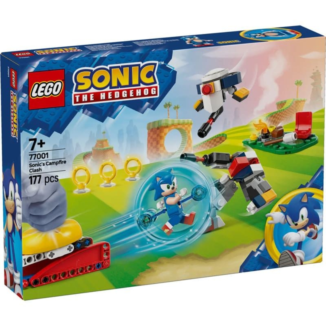 LEGO® Sonic Сблъсък край лагерния огън на Sonic 77001