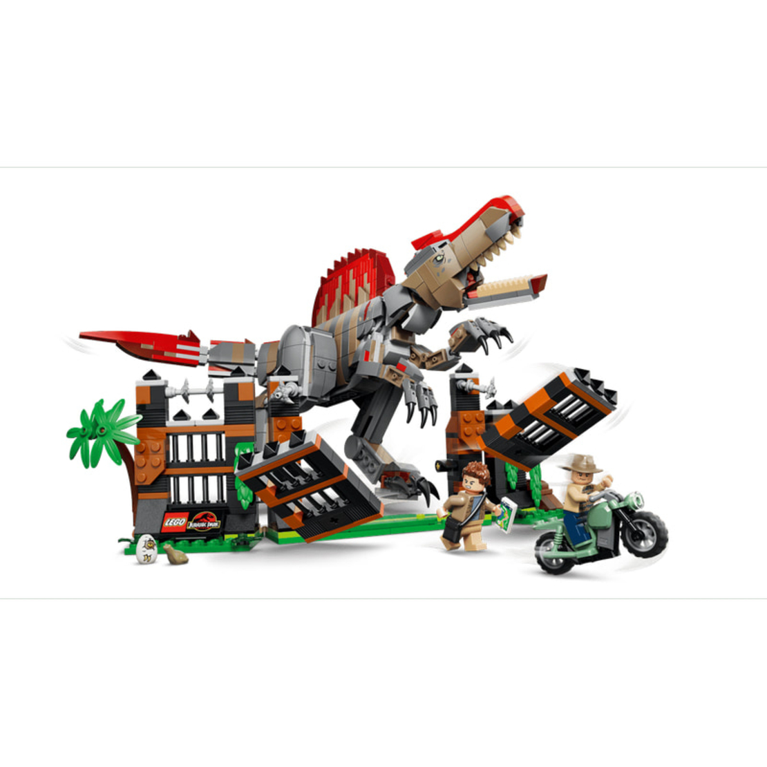 LEGO® Jurassic World Бягството на спинозавъра 77982