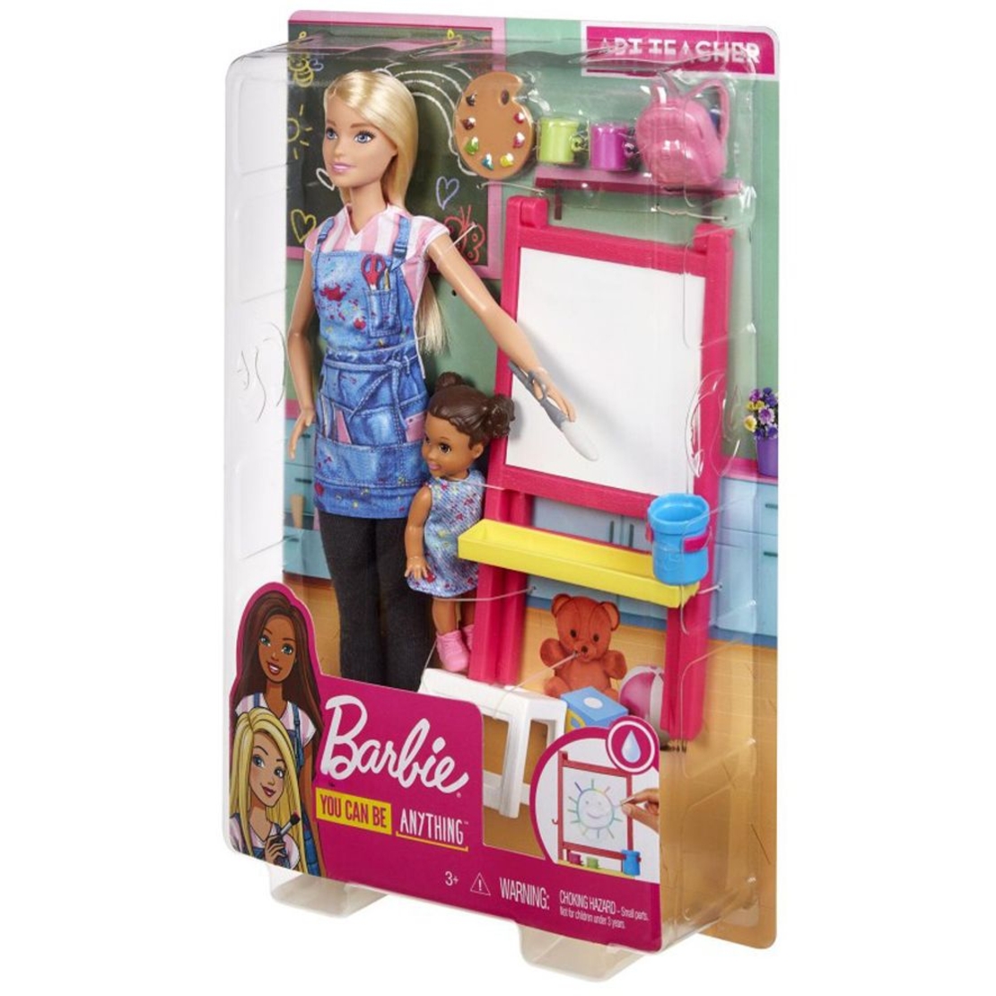 Комплект Mattel BARBIE Учител по рисуване