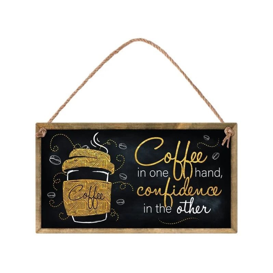 Табелка - Coffee In One Hand