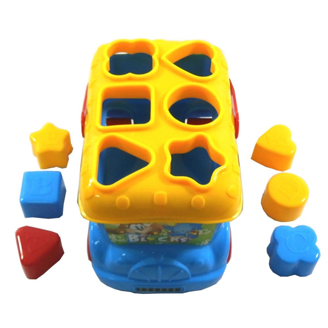 Детски камион сортер Raya Toys, Син