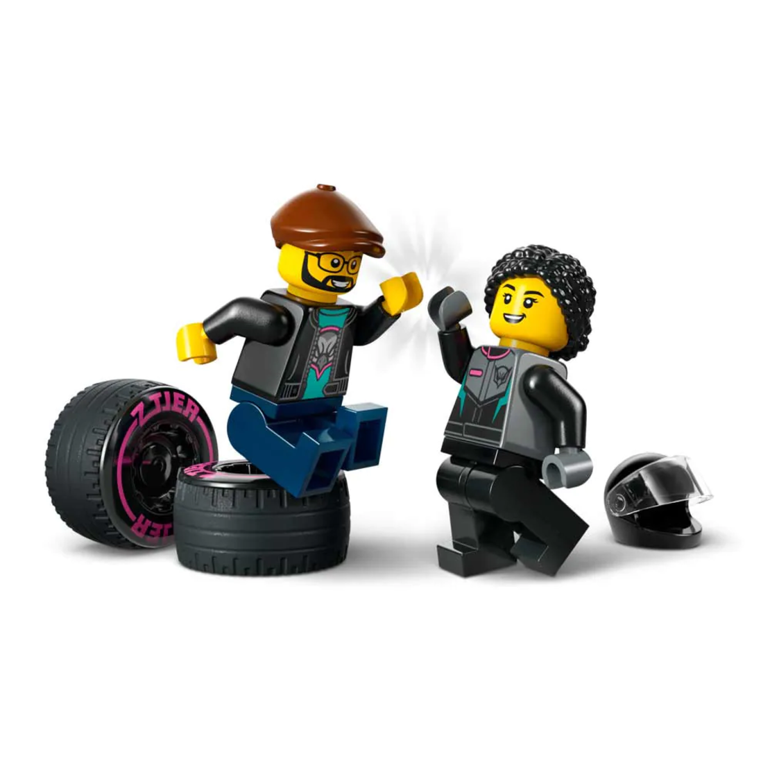 LEGO® City Състезателна кола и камион автовоз 60406