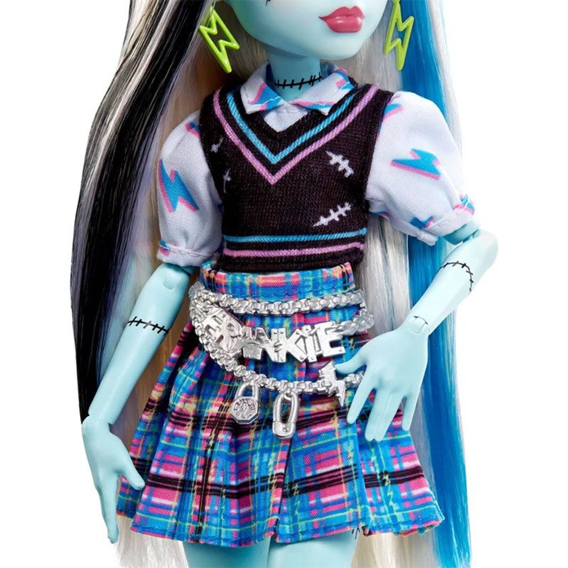 Кукла Mattel Monster High Frankie Stein с аксесоари и домашен любимец