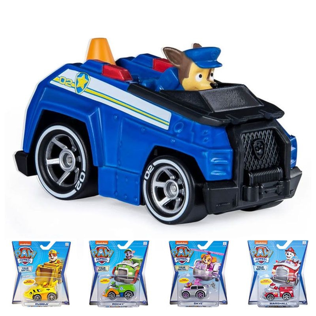 Детска кола за игра Spin Master Paw Patrol True Metal, 1:55