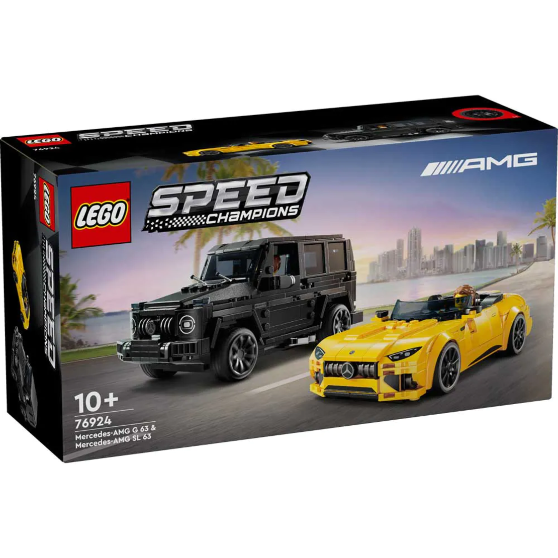 LEGO® Speed Champions Mercedes-AMG G 63 и Mercedes-AMG SL 63 76924