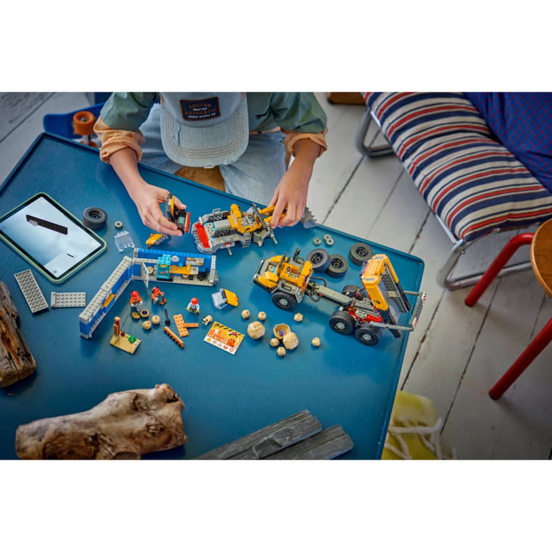 LEGO® City Самосвал и товарач с челно товарене 60494