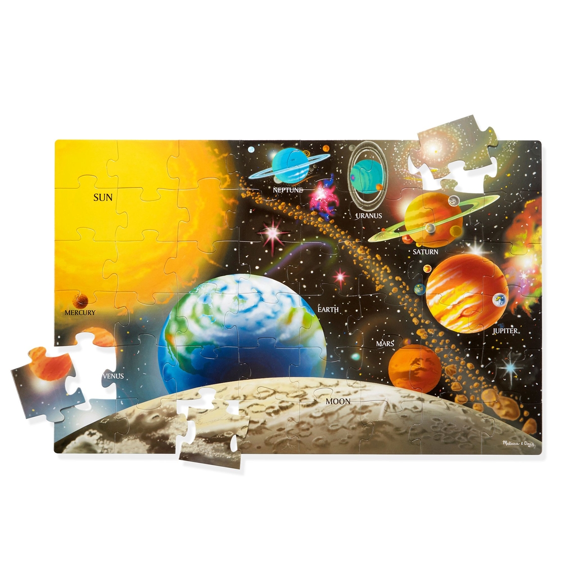 Пъзел Melissa & Doug слънчева система 48ч. 10413