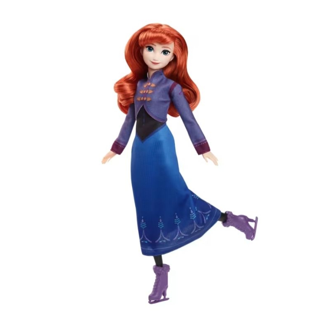 Кукла Mattel Disney Frozen Anna, с кънки за лед