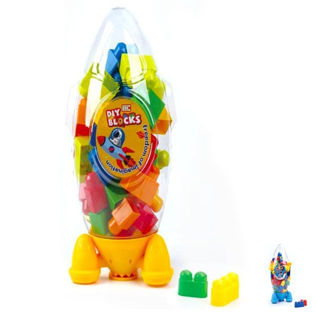 Raya Toys Конструктор Ракета, 84 части