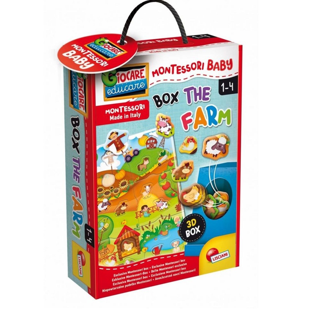Пъзел Lisciani Монтесори Baby Box Фермата