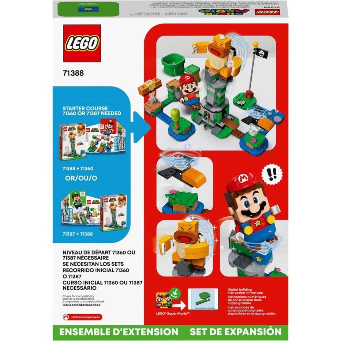 LEGO® Super Mario™ Комплект с допъления Boss Sumo Bro Topp 71388