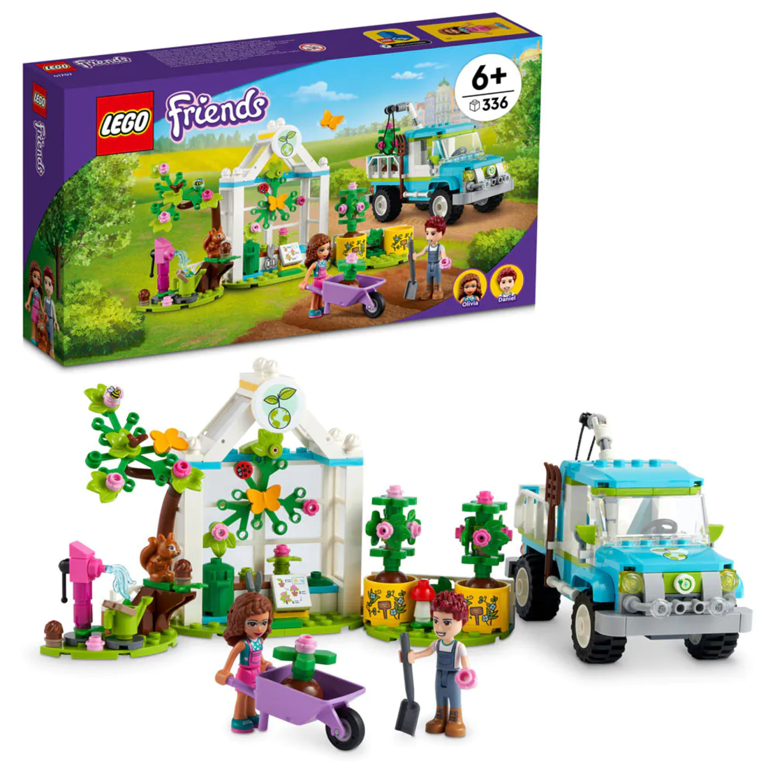 LEGO® Friends Камион за засаждане на дървета 41707