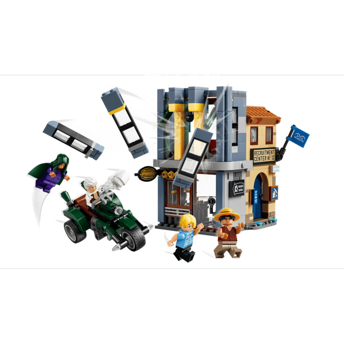 LEGO® ONE PIECE Разправа с капитан Смоукър 75642