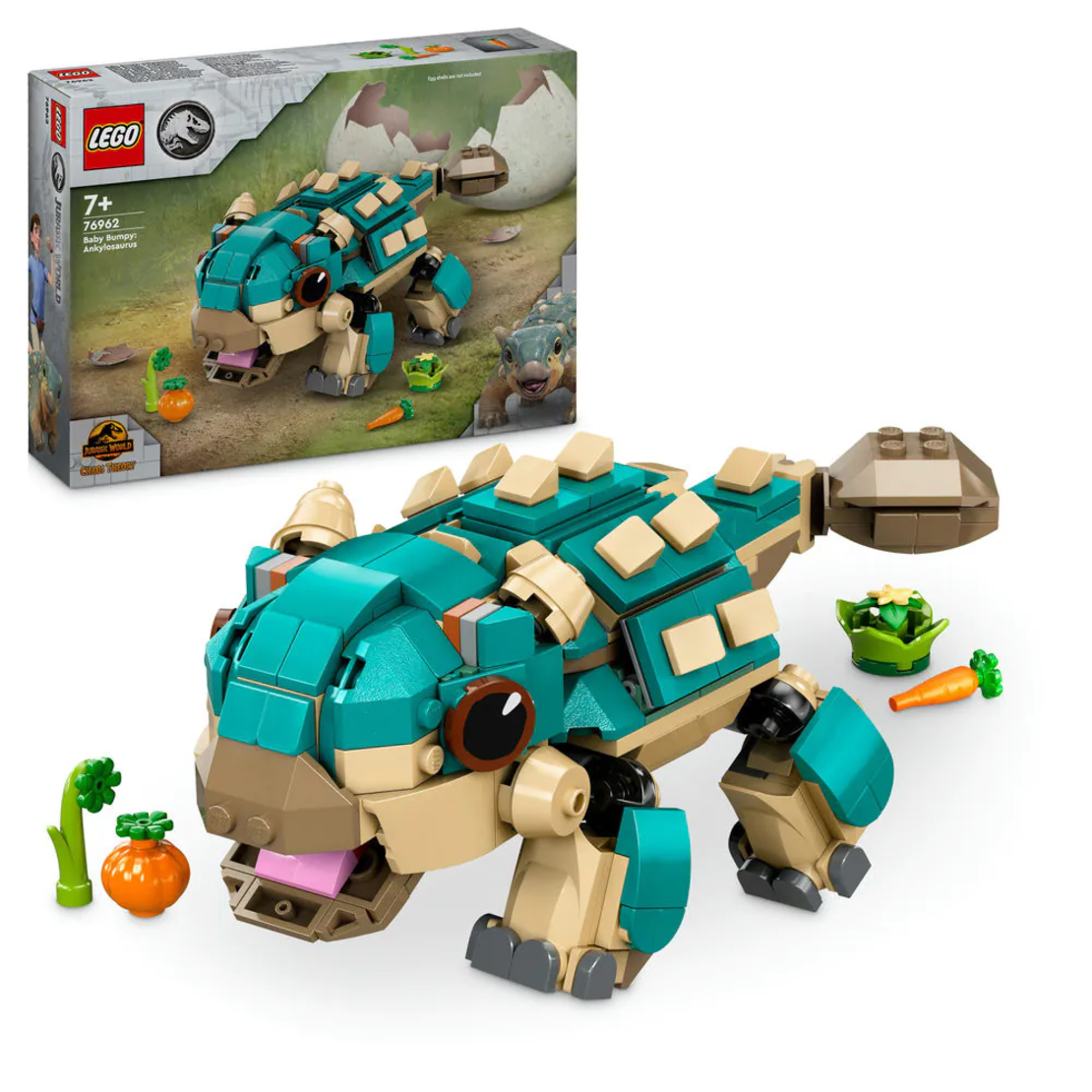 LEGO® Jurassic World Бебето Бъмпи: анкилозавър 76962
