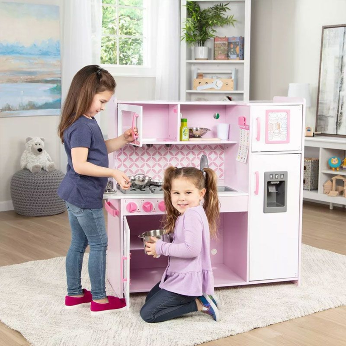 Дървена детска кухня Melissa and Doug Chef's Kitchen Cupcake