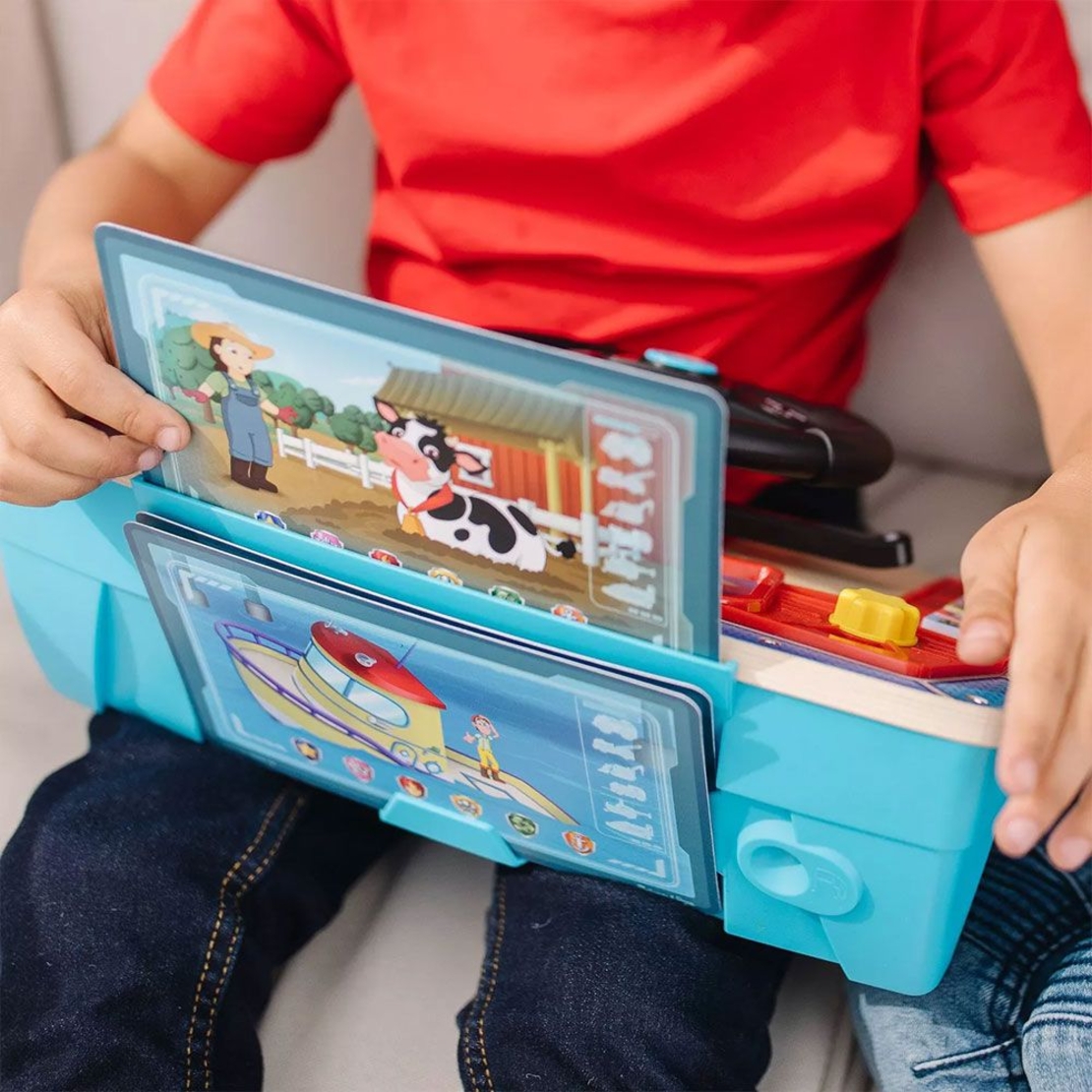 Дървено табло с волан Melissa and Doug Paw Patrol Rescue Mission, 100+ мисии