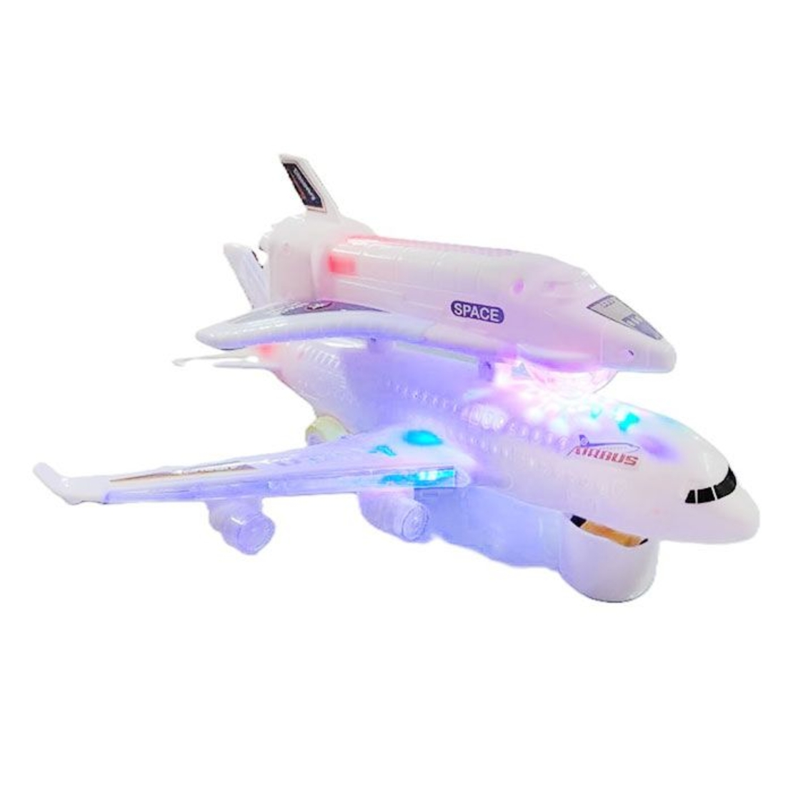Детски самолет и космическа совалка Raya Toys със светлини и звуци