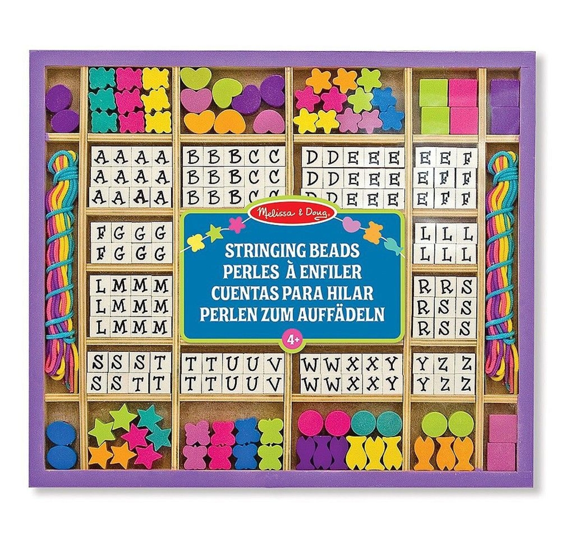 Дървени бижута с букви Melissa and Doug 13774