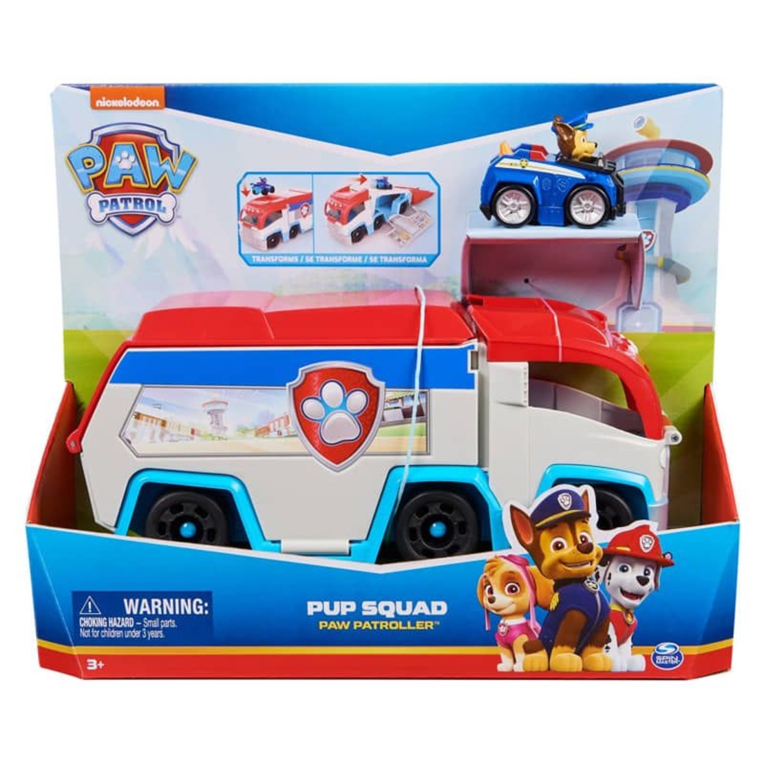 Игрален комплект Spin Master Paw Patrol Pup Squad Paw Patroller