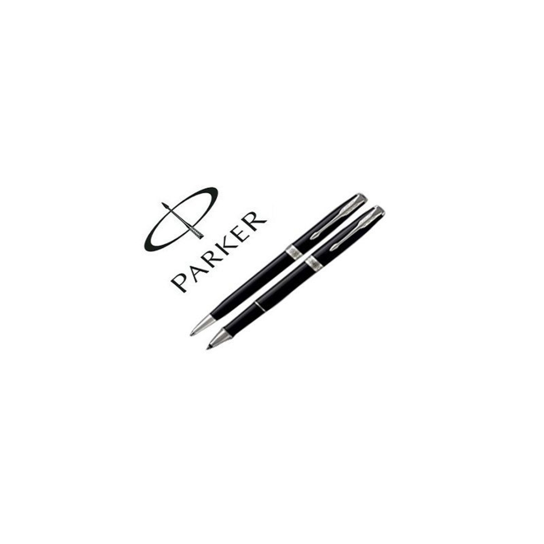 Комплект Химикалка и Ролер Паркер - Parker Royal Pen Sonnet Black CT