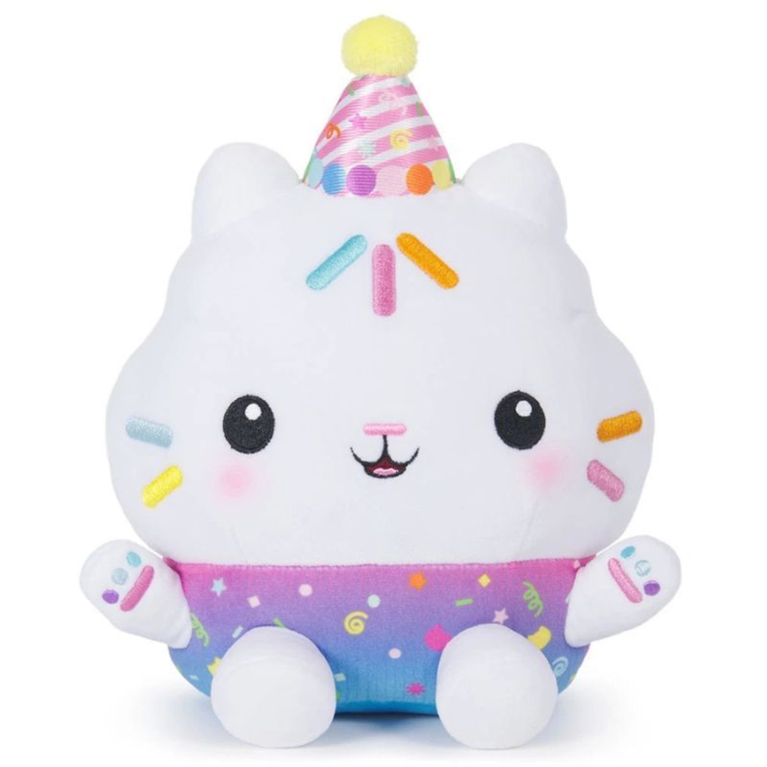 Плюшена играчка Spin Master Gabby's Dollhouse Sprinkle Party Cakey Cat