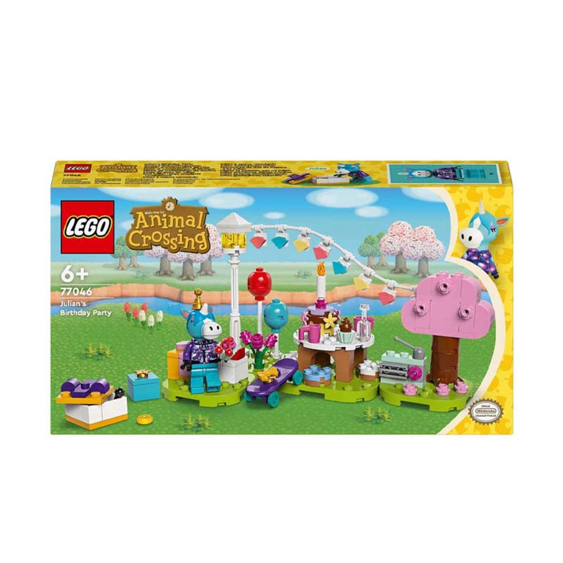 LEGO® Animal Crossing™ Парти за рожден ден на Julian 77046