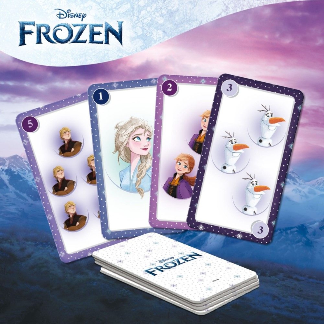 Детска игра с карти Lisciani Frozen