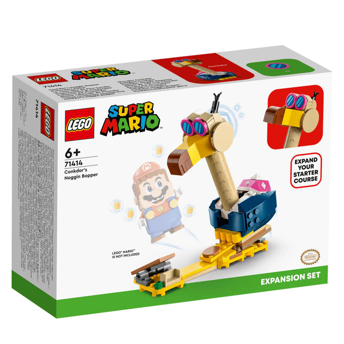 LEGO® Super Mario™ Комплект с допълнения Conkdor's Noggin Bopper 71414