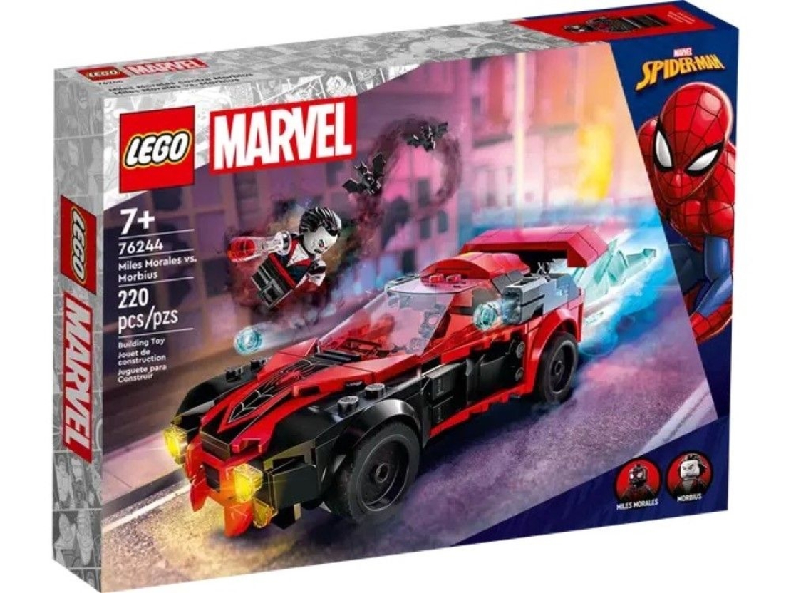 LEGO® Marvel Майлс Моралес срещу Морбиус 76244
