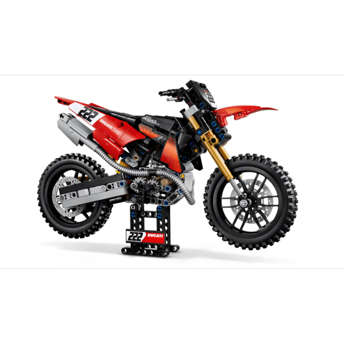 LEGO® Technic Мотоциклет Ducati Desmo 450 MX Factory 42238