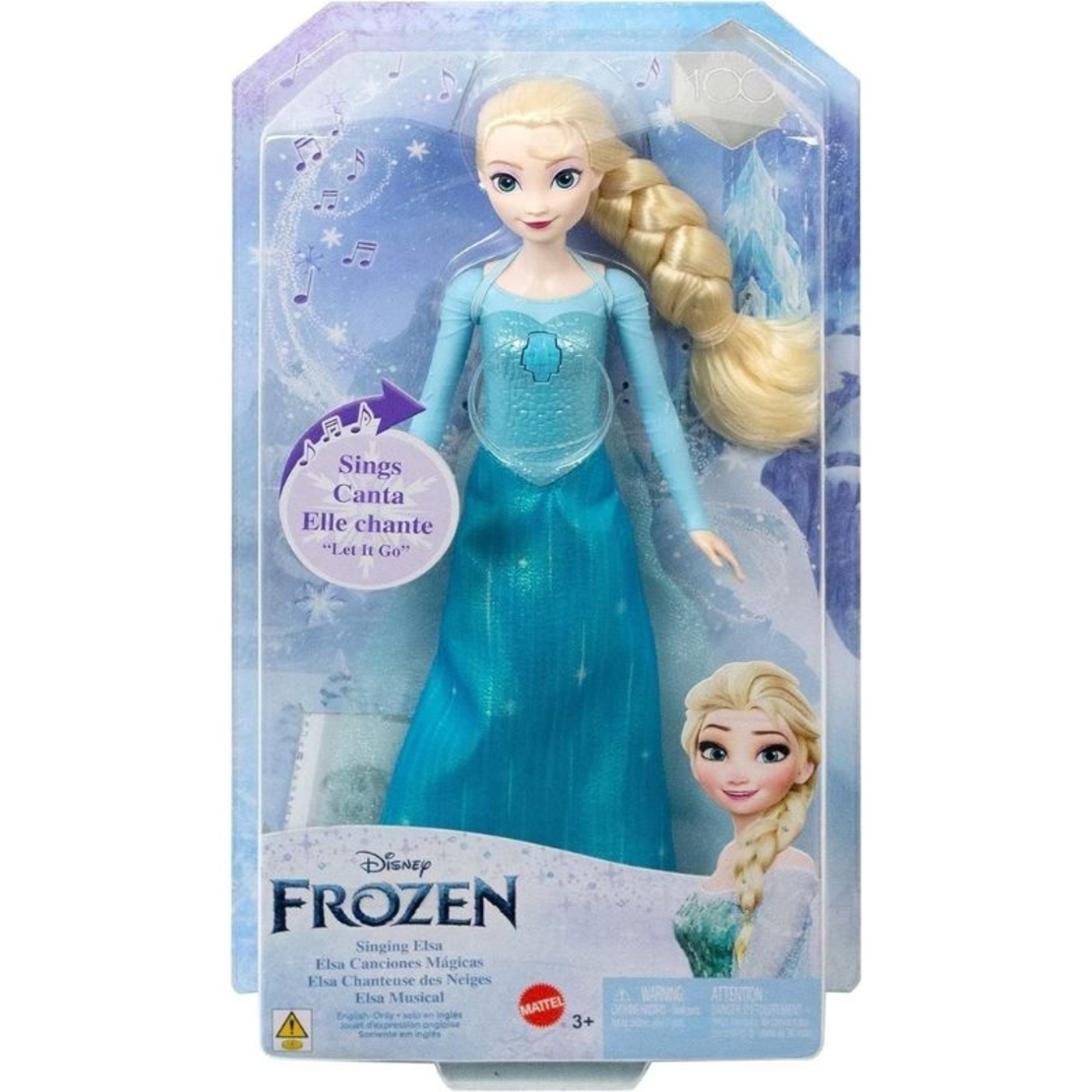 Кукла Mattel Disney Frozen Елза, Пееща